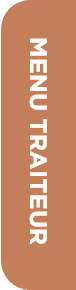 Menu traiteur