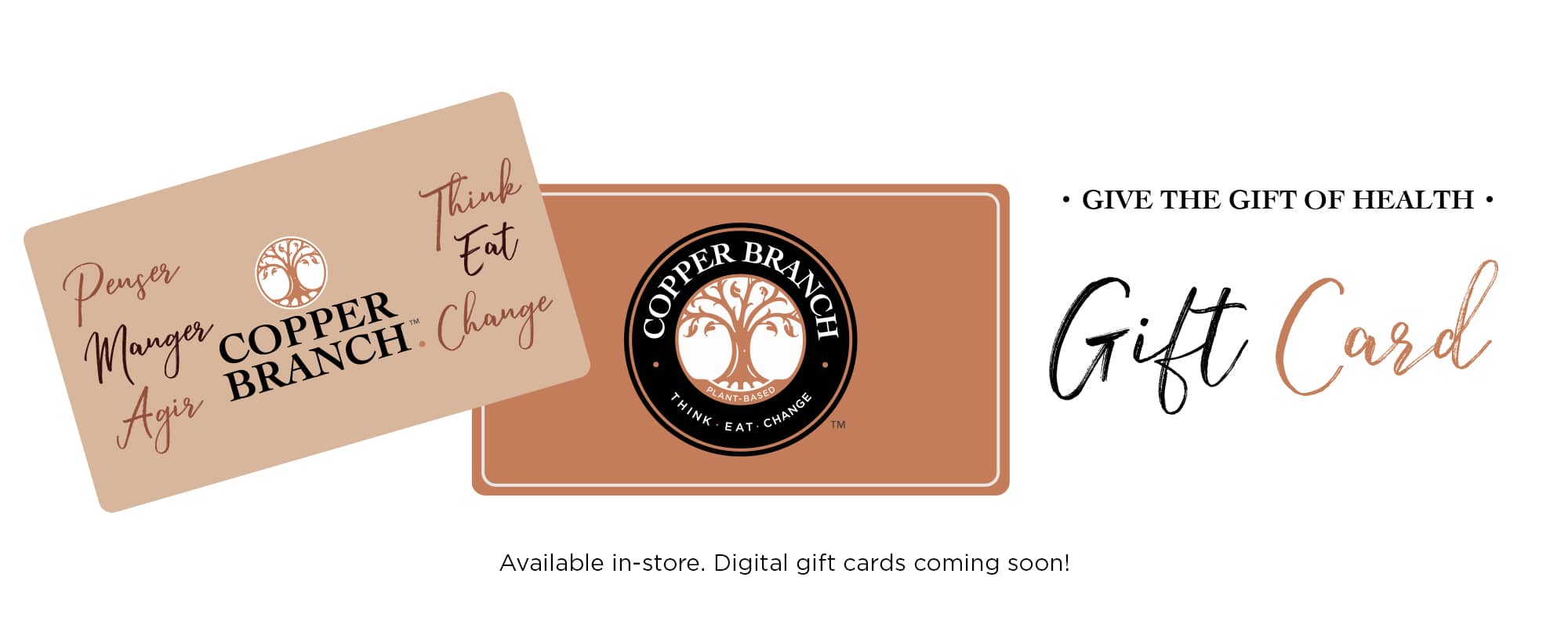 Copper Branch gift card